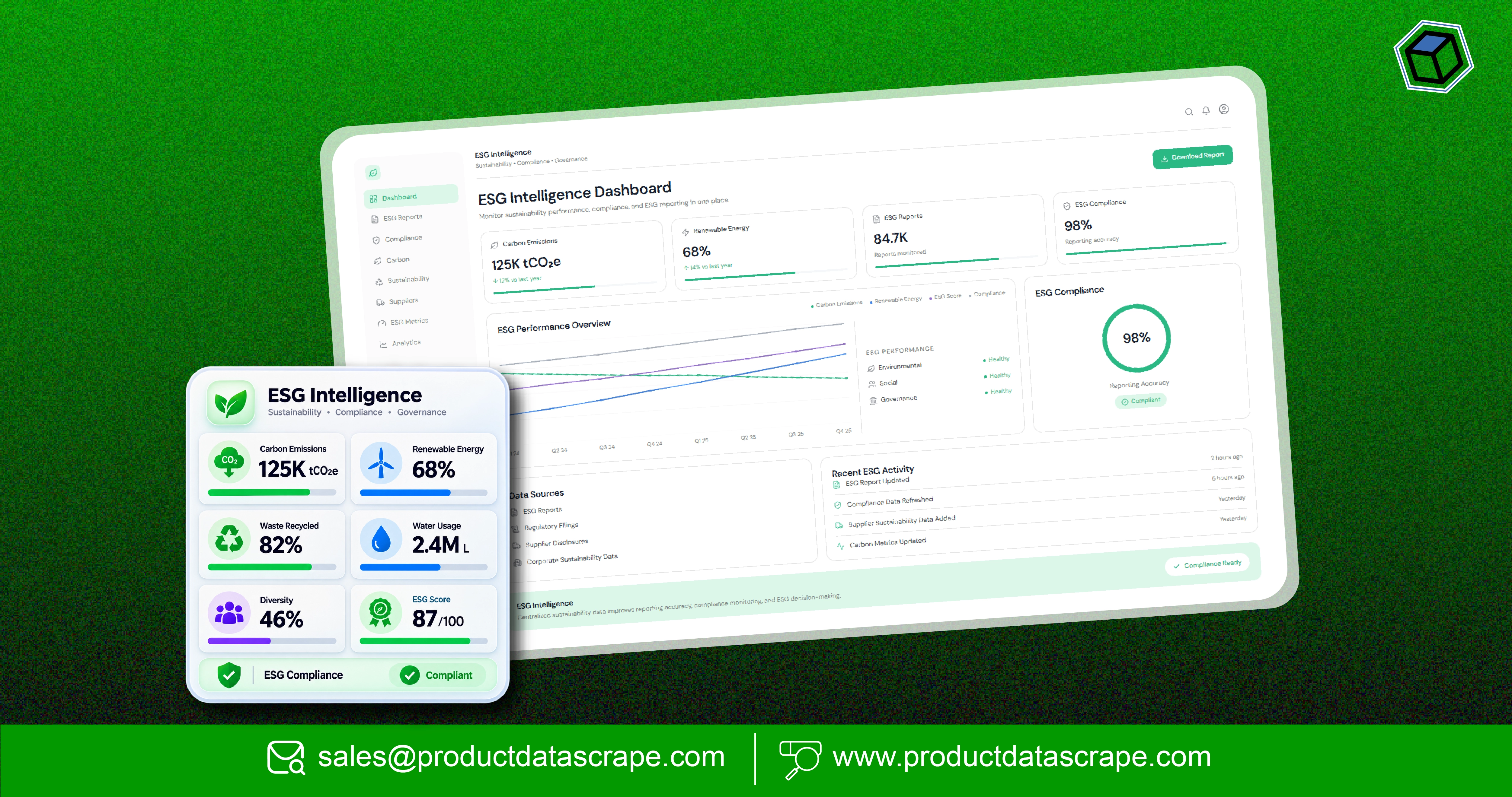 How ESG & Sustainability Data Scraping Solves Compliance Challenges and Strengthens ESG Reporting